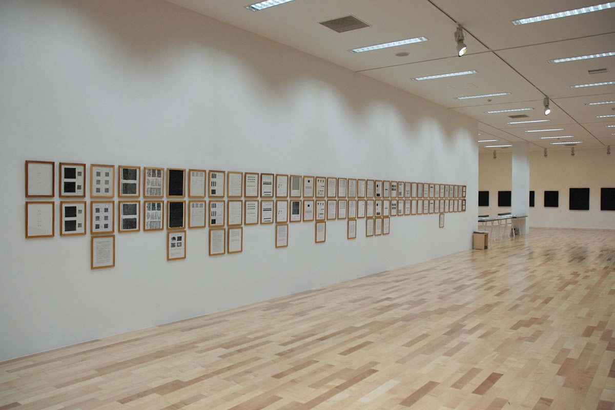 現像 view of the exhibition at Musashino Art University Museum in commemoration of the retirement as professor 2015（5）